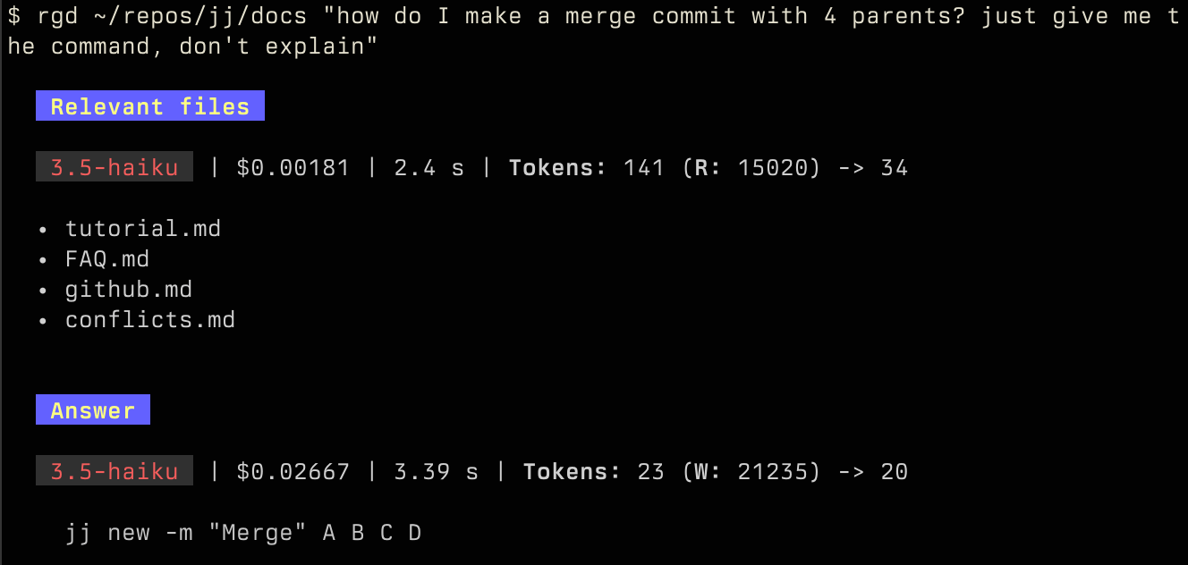 rgd example with jj docs + caching